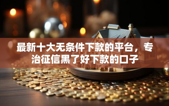 最新十大无条件下款的平台，专治征信黑了好下款的口子