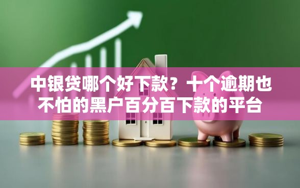 中银贷哪个好下款？十个逾期也不怕的黑户百分百下款的平台