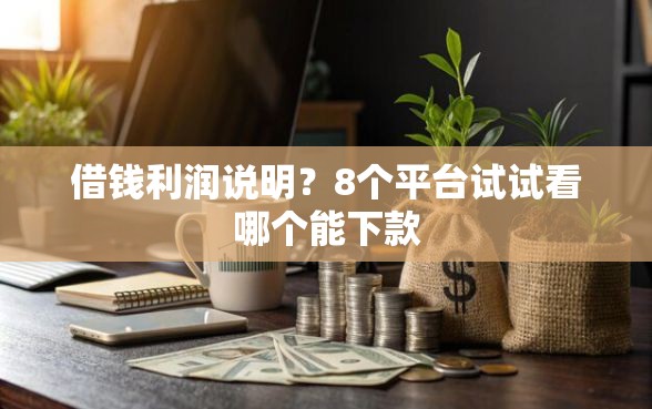 借钱利润说明？8个平台试试看哪个能下款