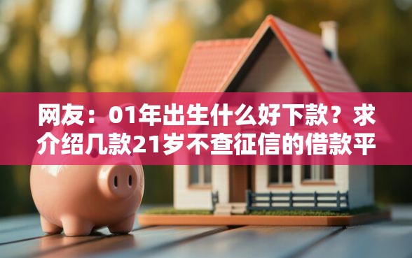 网友：01年出生什么好下款？求介绍几款21岁不查征信的借款平台百分百通过