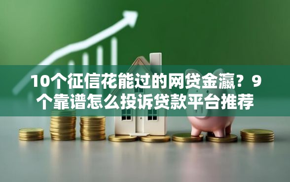 10个征信花能过的网贷金瀛？9个靠谱怎么投诉贷款平台推荐
