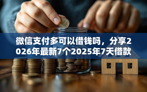 微信支付多可以借钱吗，分享2026年最新7个2025年7天借款的口子秒到的