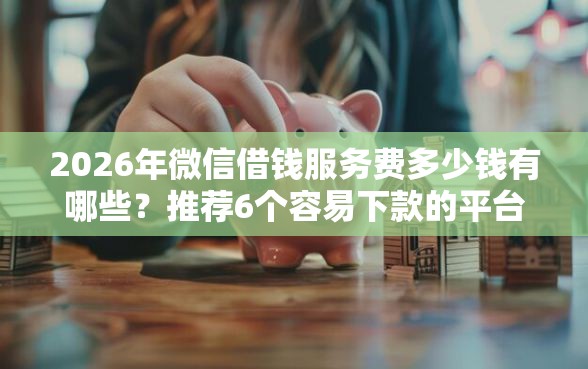 2026年微信借钱服务费多少钱有哪些?推荐6个容易下款的平台 2026年微信借钱服务费多少钱有哪些?推荐6个容易下款的平台
