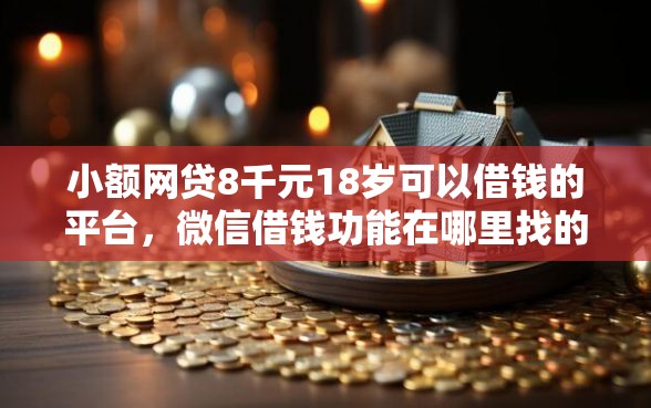 小额网贷8千元18岁可以借钱的平台，微信借钱功能在哪里找的6个平台介绍