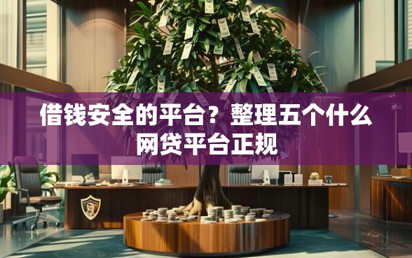 借钱安全的平台？整理五个什么网贷平台正规