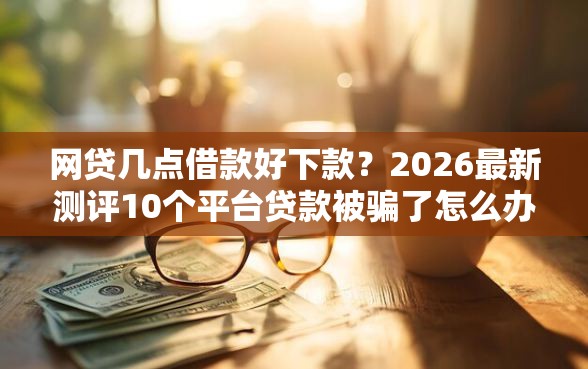 网贷几点借款好下款？2026最新测评10个平台贷款被骗了怎么办