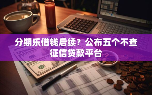 分期乐借钱后续？公布五个不查征信贷款平台