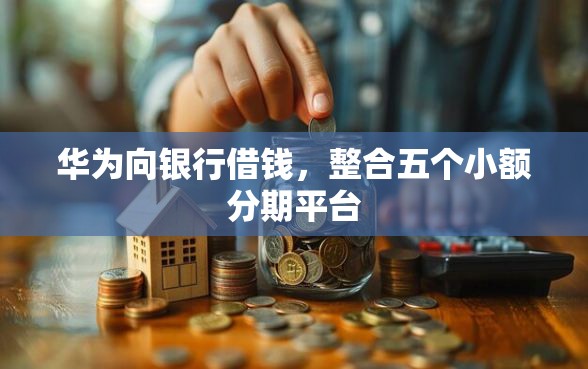 华为向银行借钱，整合五个小额分期平台