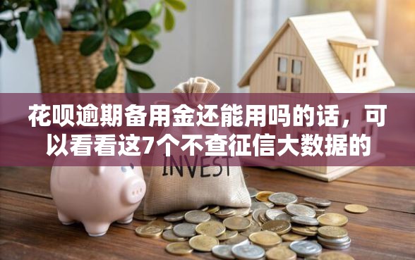 花呗逾期备用金还能用吗的话，可以看看这7个不查征信大数据的借款平台百分百通过