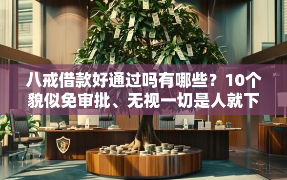 八戒借款好通过吗有哪些？10个貌似免审批、无视一切是人就下款平台合集