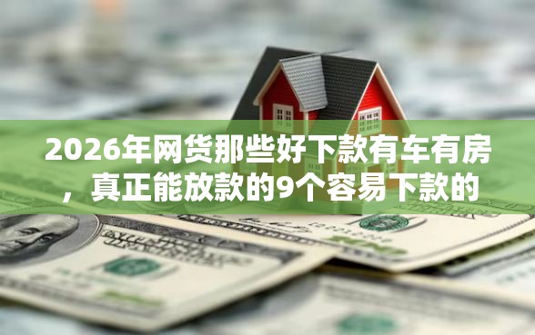 2026年网货那些好下款有车有房,真正能放款的9个容易下款的正规贷款平台推荐 2026年网货那些好下款有车有房,真正能放款的9个容易下款的正规贷款平台推荐