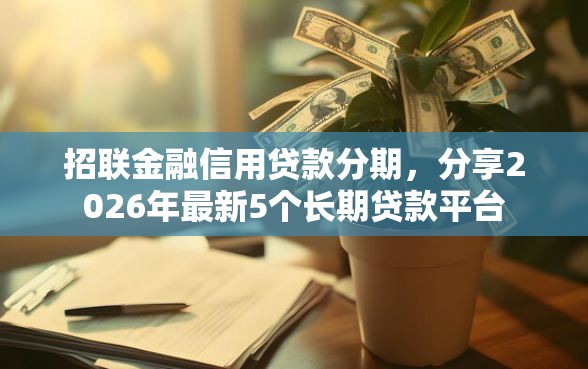 招联金融信用贷款分期，分享2026年最新5个长期贷款平台