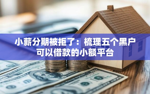 小薪分期被拒了：梳理五个黑户可以借款的小额平台