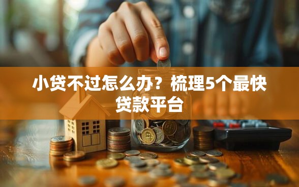 小贷不过怎么办？梳理5个最快贷款平台