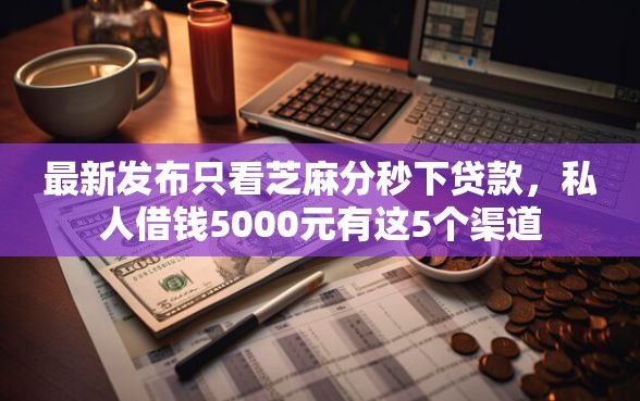 最新发布只看芝麻分秒下贷款，私人借钱5000元有这5个渠道