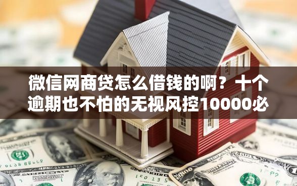 微信网商贷怎么借钱的啊?十个逾期也不怕的无视风控10000必下口子 微信网商贷怎么借钱的啊?十个逾期也不怕的无视风控10000必下口子