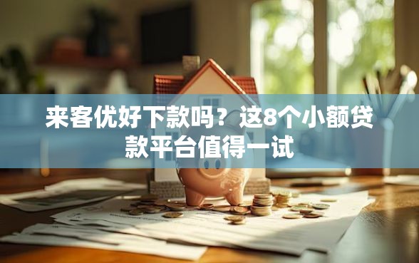 来客优好下款吗？这8个小额贷款平台值得一试