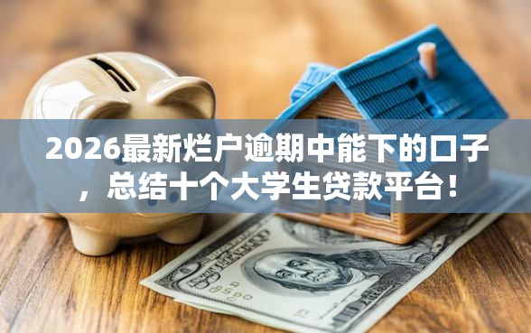 2026最新烂户逾期中能下的口子，总结十个大学生贷款平台！