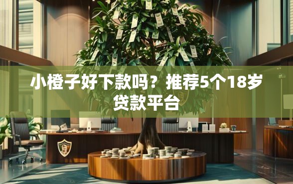 小橙子好下款吗？推荐5个18岁贷款平台