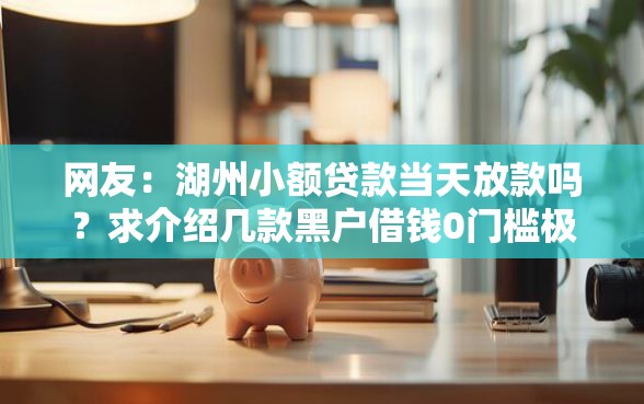 网友：湖州小额贷款当天放款吗？求介绍几款黑户借钱0门槛极速下款平台