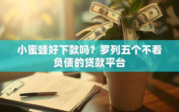 小蜜蜂好下款吗？罗列五个不看负债的贷款平台