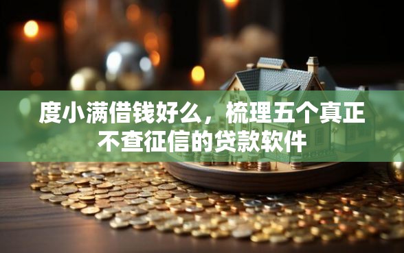 度小满借钱好么，梳理五个真正不查征信的贷款软件