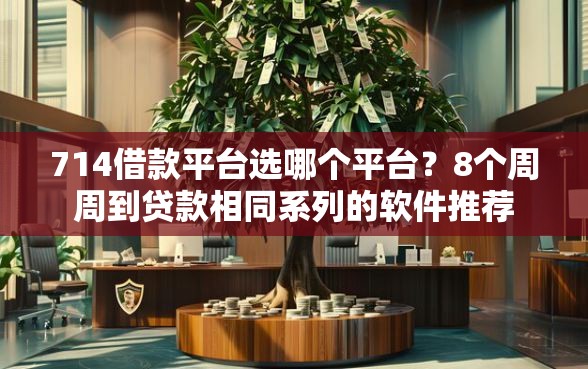 714借款平台选哪个平台？8个周周到贷款相同系列的软件推荐