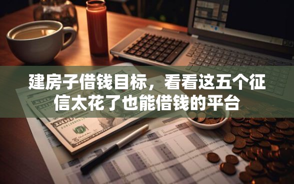 建房子借钱目标，看看这五个征信太花了也能借钱的平台