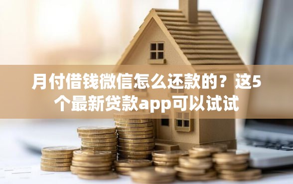 月付借钱微信怎么还款的？这5个最新贷款app可以试试