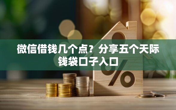 微信借钱几个点？分享五个天际钱袋口子入口