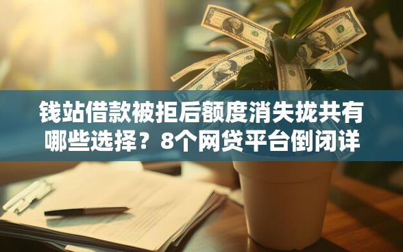 钱站借款被拒后额度消失拢共有哪些选择？8个网贷平台倒闭详解