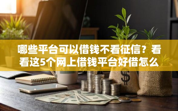 哪些平台可以借钱不看征信？看看这5个网上借钱平台好借怎么样