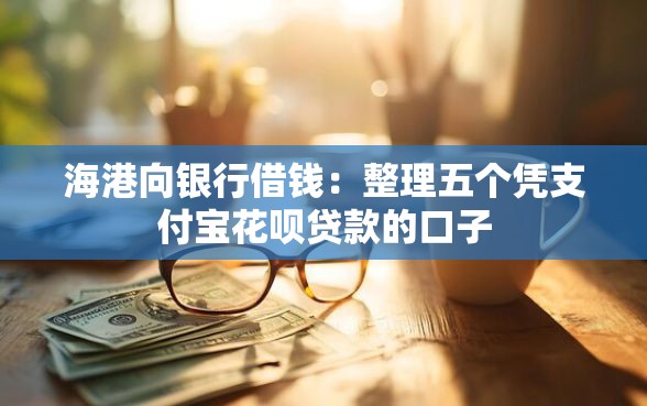 海港向银行借钱：整理五个凭支付宝花呗贷款的口子