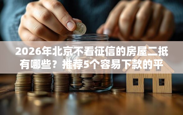 2026年北京不看征信的房屋二抵有哪些？推荐5个容易下款的平台