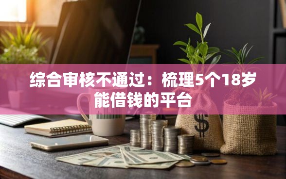 综合审核不通过：梳理5个18岁能借钱的平台