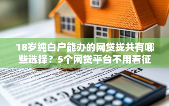 18岁纯白户能办的网贷拢共有哪些选择?5个网贷平台不用看征信可以放款的详解 18岁纯白户能办的网贷拢共有哪些选择?5个网贷平台不用看征信可以放款的详解