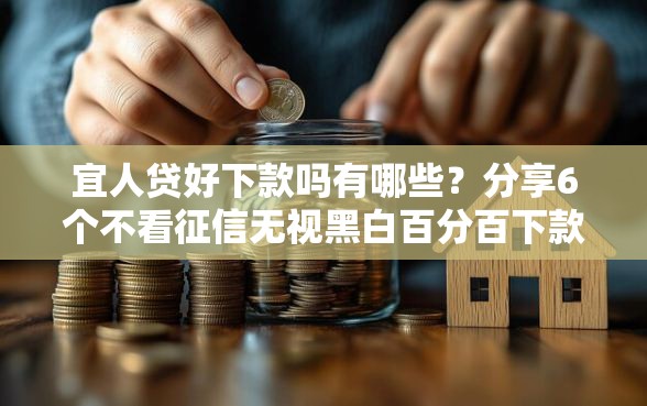 宜人贷好下款吗有哪些？分享6个不看征信无视黑白百分百下款平台