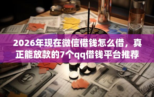 2026年现在微信借钱怎么借，真正能放款的7个qq借钱平台推荐