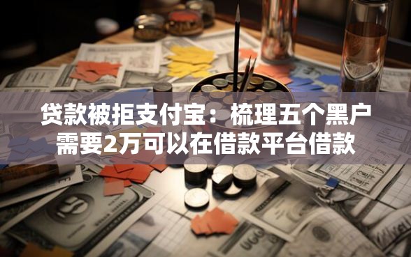 贷款被拒支付宝：梳理五个黑户需要2万可以在借款平台借款