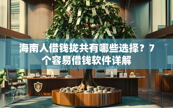 海南人借钱拢共有哪些选择？7个容易借钱软件详解