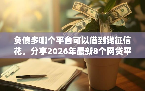 负债多哪个平台可以借到钱征信花，分享2026年最新8个网贷平台查询系统
