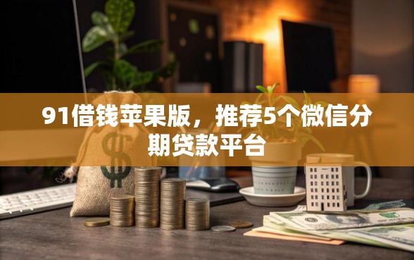 91借钱苹果版，推荐5个微信分期贷款平台