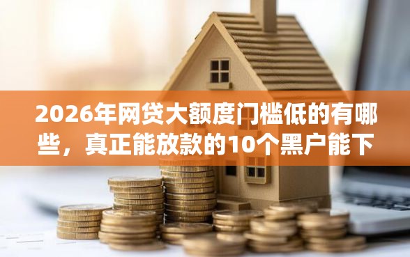 2026年网贷大额度门槛低的有哪些，真正能放款的10个黑户能下款的app推荐