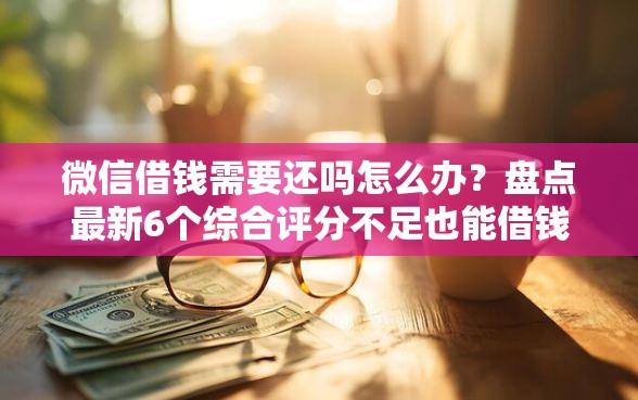 微信借钱需要还吗怎么办？盘点最新6个综合评分不足也能借钱的平台