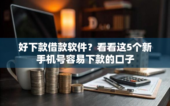 好下款借款软件？看看这5个新手机号容易下款的口子