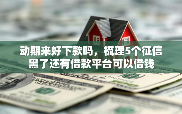 动期来好下款吗，梳理5个征信黑了还有借款平台可以借钱