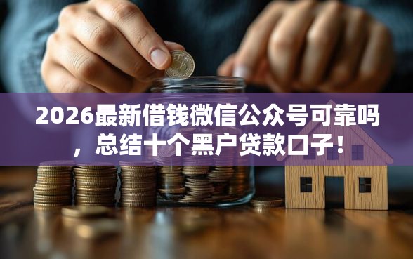 2026最新借钱微信公众号可靠吗，总结十个黑户贷款口子！