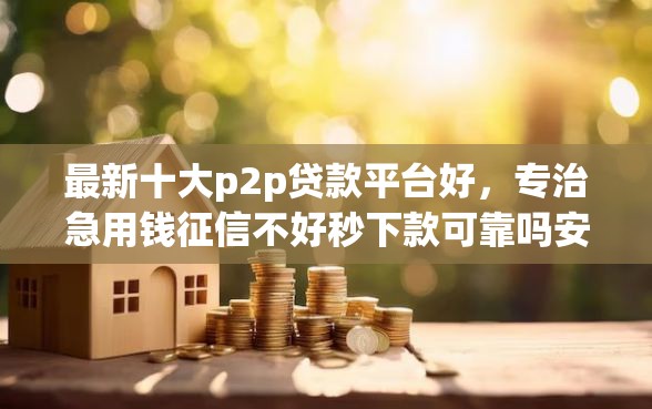 最新十大p2p贷款平台好，专治急用钱征信不好秒下款可靠吗安全吗