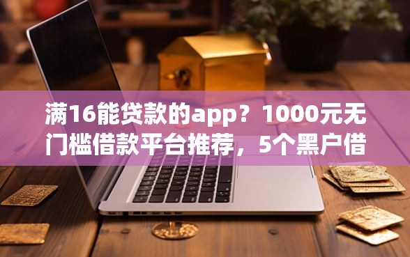 满16能贷款的app？1000元无门槛借款平台推荐，5个黑户借款平台容易通过审核盘点