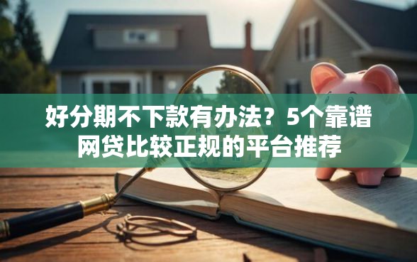 好分期不下款有办法？5个靠谱网贷比较正规的平台推荐